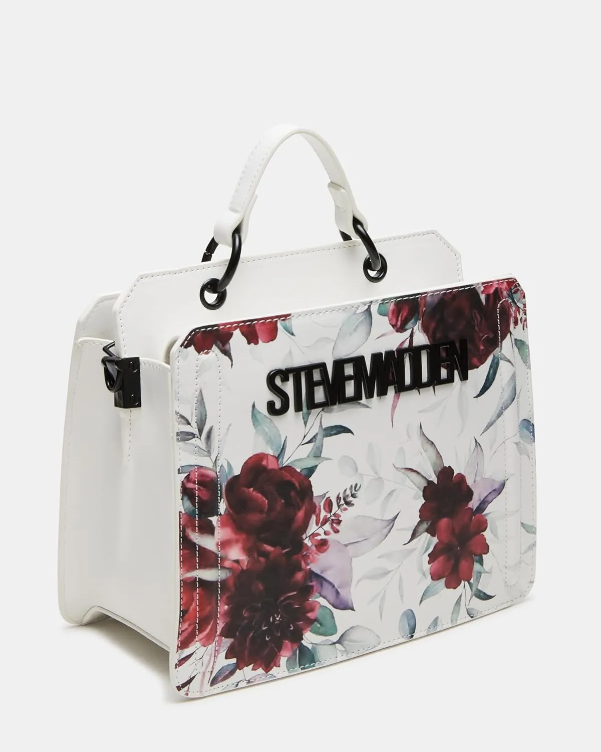 Steve Madden Bevelin Floral Printed Satchel
