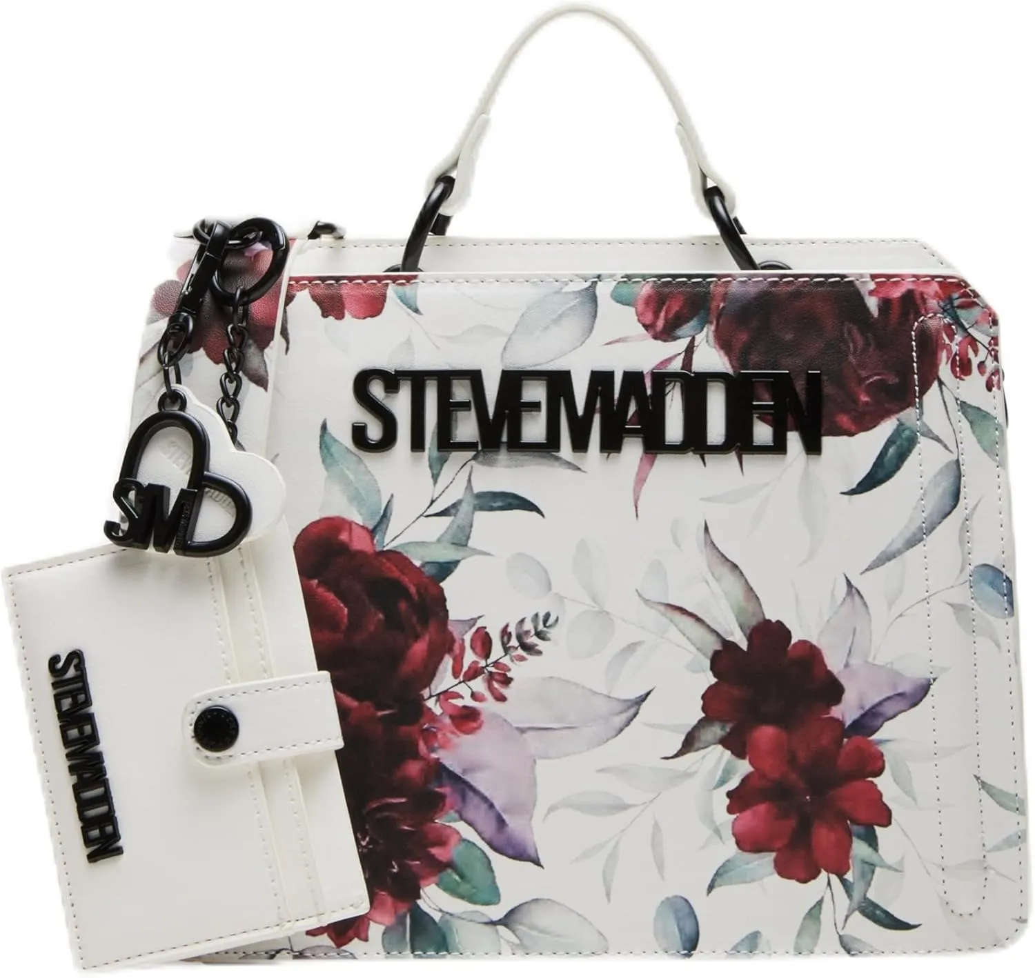 Steve Madden Bevelin Floral Printed Satchel