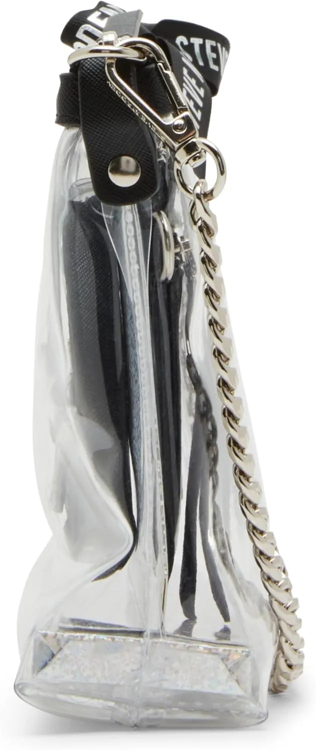 Steve Madden Dominic Clear Pouch with Card Case Gift Set