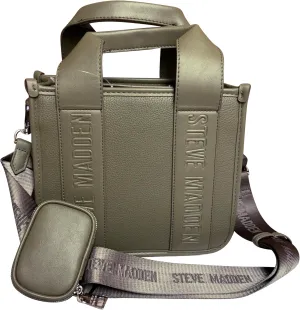 Steve Madden Women's Bwebber E Satchel & Crossbody Bag (Olive)