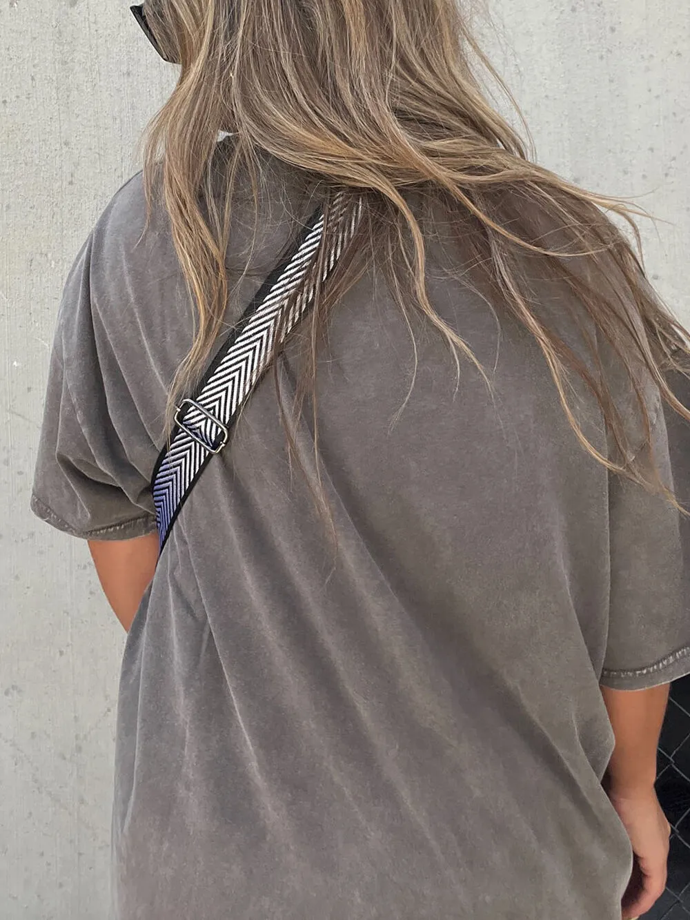 Studded Tassel Crossbody Belt Purse