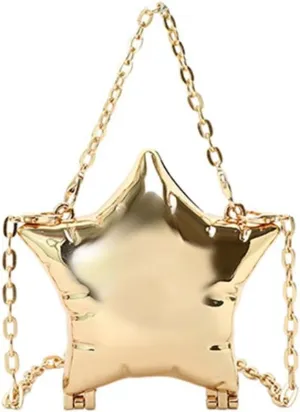 Stylish Lightweight Evening Bag With Chain Strap For Trendy Women and Girls Small Shoulder Bag Crossbody Purse