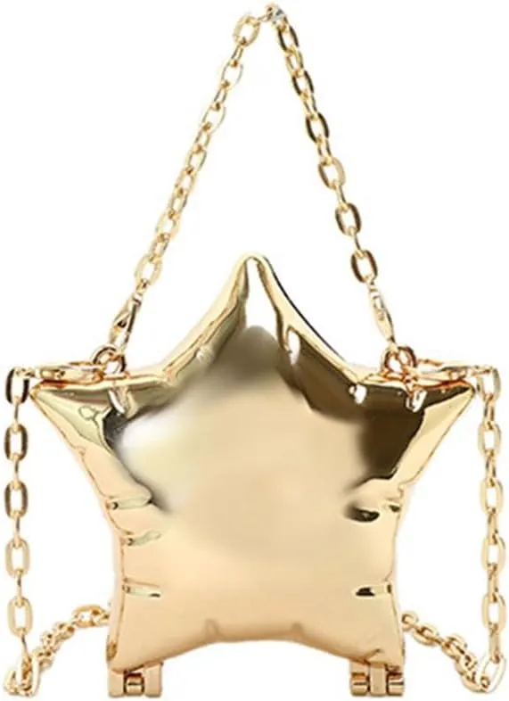 Stylish Lightweight Evening Bag With Chain Strap For Trendy Women and Girls Small Shoulder Bag Crossbody Purse
