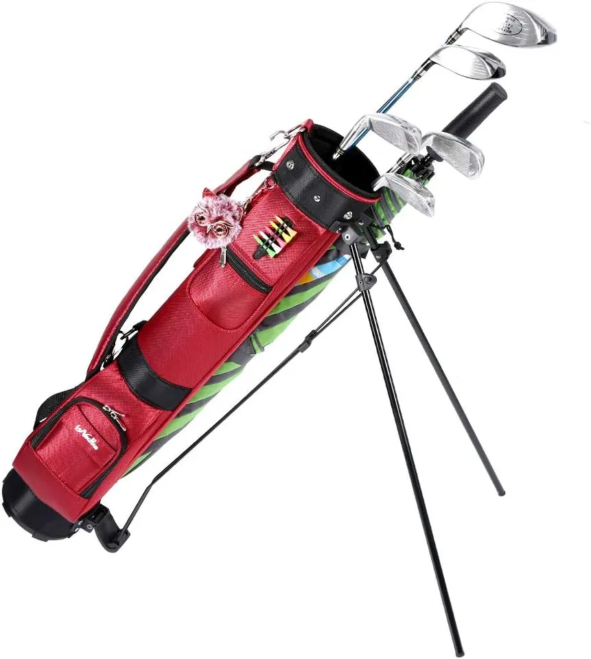 Sunday Golf Bag with Stand, Golf Carry Bag with Travel Shoulder, Lightweight Golf Bag for Men Women，Golf Stand Bag