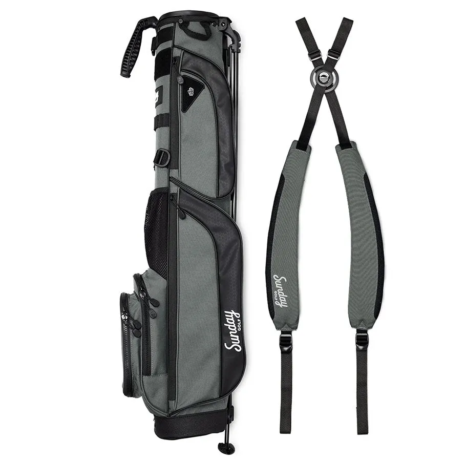 Sunday Golf Loma XL Carry Golf Bag - Midnight Green
