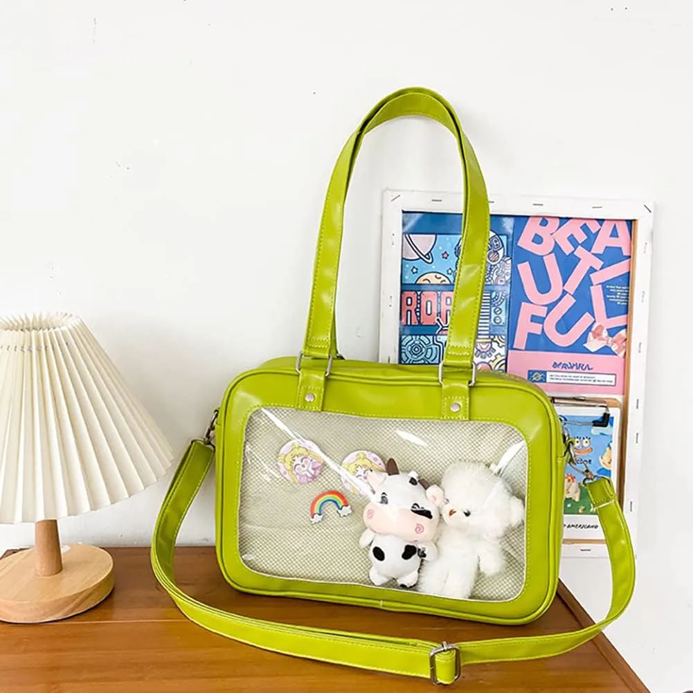 Sweet Lolita Anime Purse Messenger Crossbody Bag for Women