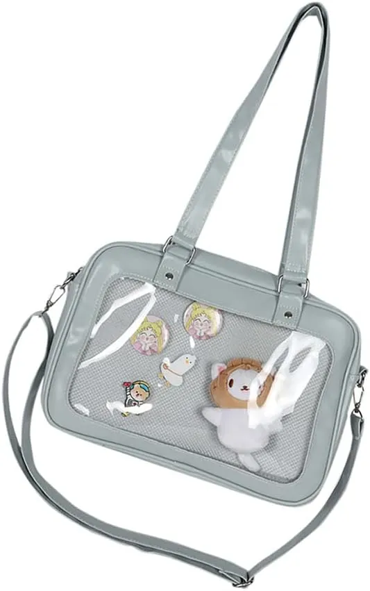 Sweet Lolita Anime Purse Messenger Crossbody Bag for Women