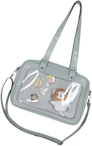 Sweet Lolita Anime Purse Messenger Crossbody Bag for Women