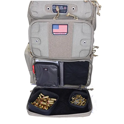 Tactical Range Backpack-4 Handguns-tan
