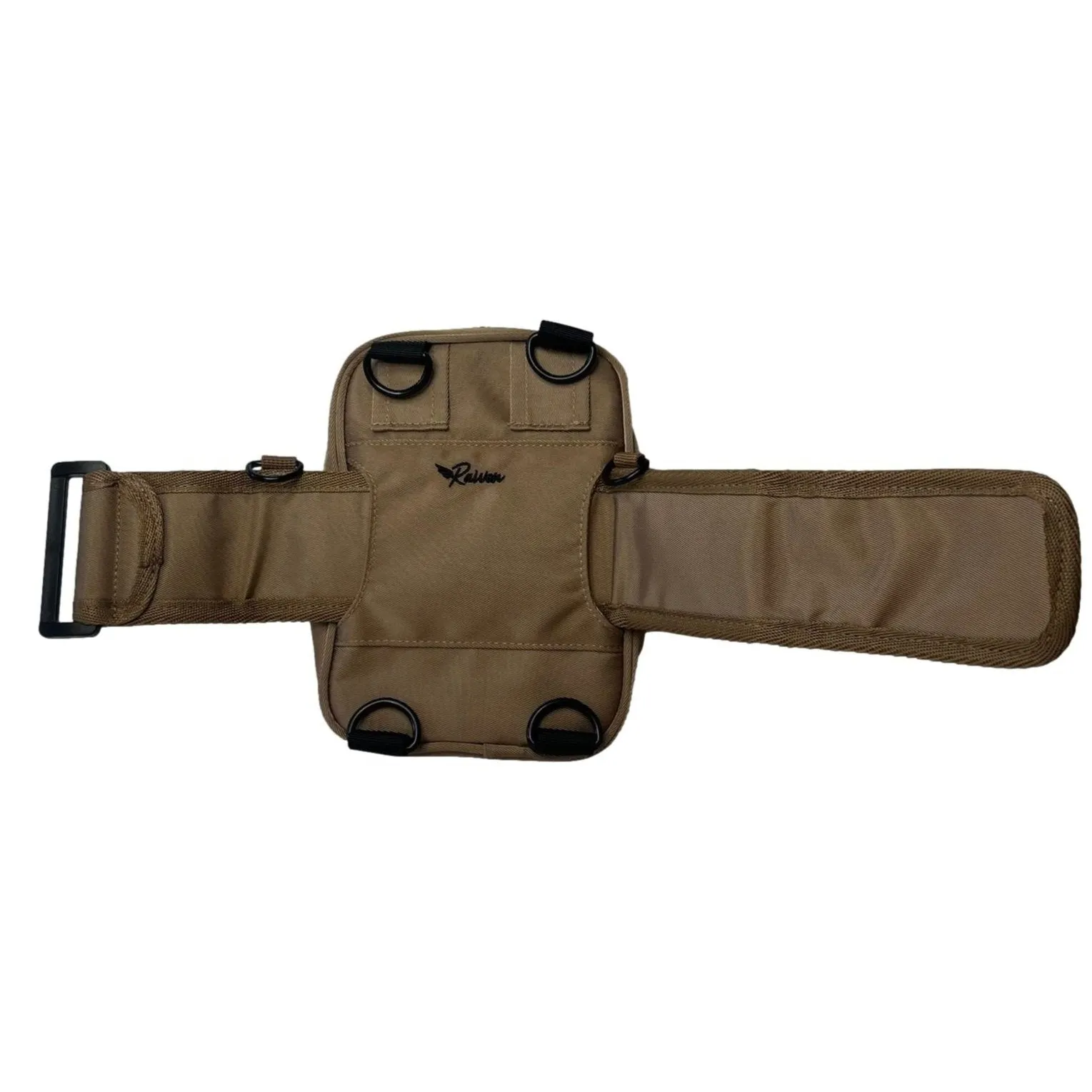 Tan Crossbody Bag With Tumbler Belt