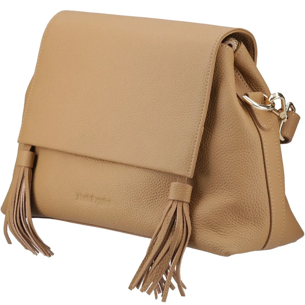 Tan Jessie Leather Handbag