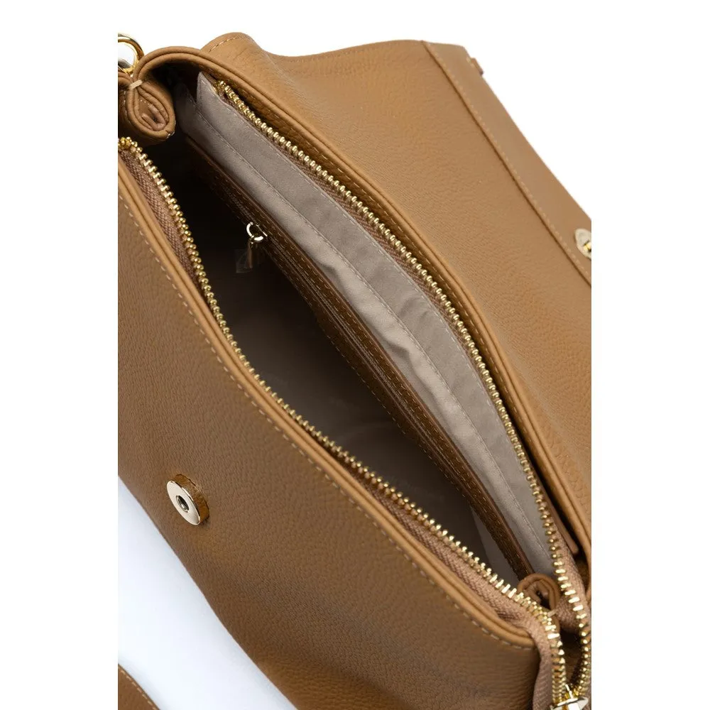 Tan Jessie Leather Handbag