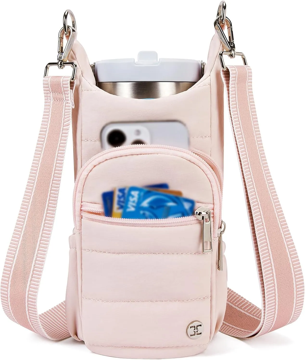 Telena Water Bottle Holder with Strap Crossbody Bags for Women for Walking, Hiking, Cycling