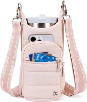 Telena Water Bottle Holder with Strap Crossbody Bags for Women for Walking, Hiking, Cycling