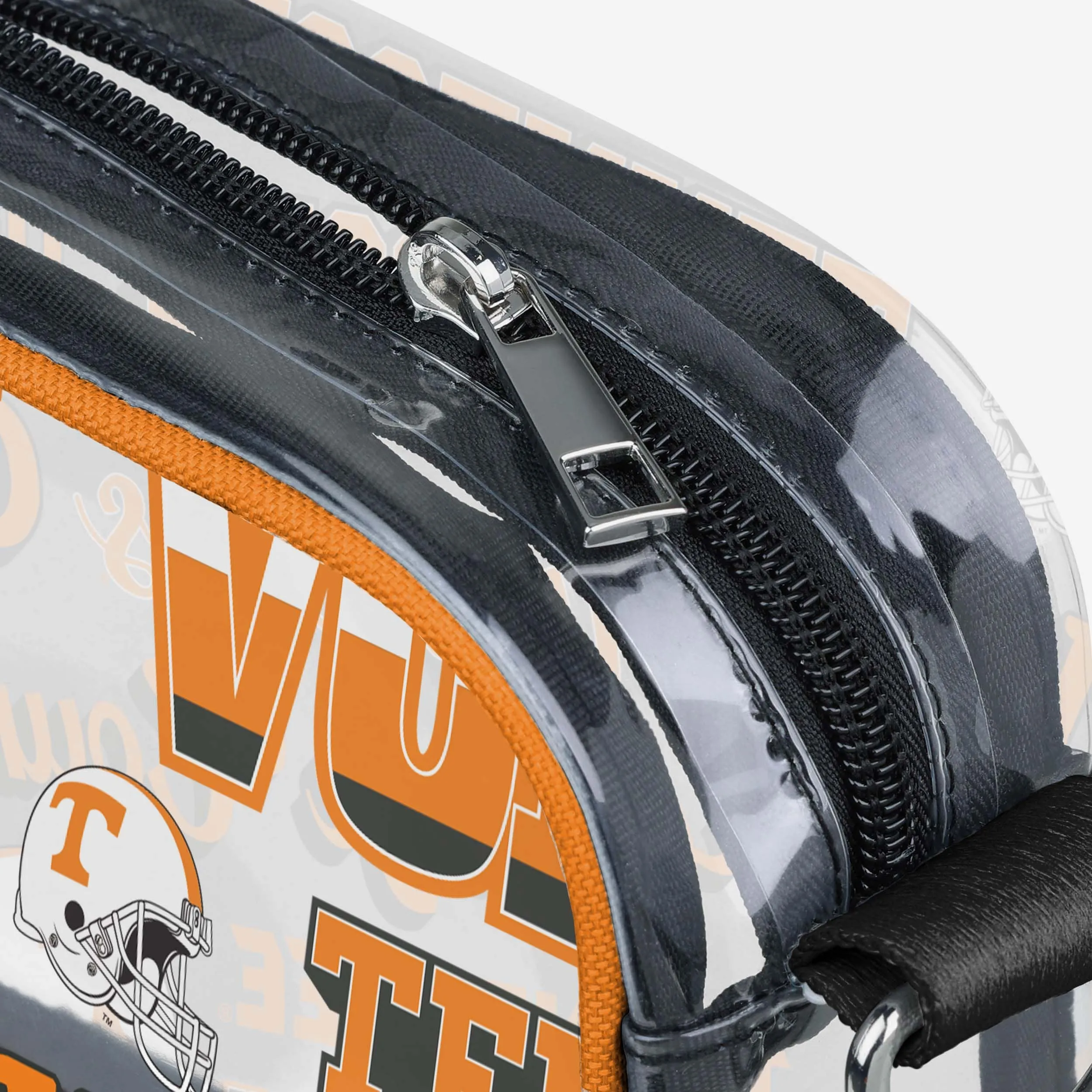 Tennessee Volunteers Repeat Retro Print Clear Crossbody Bag