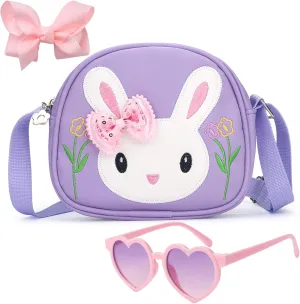 Toddler Purse-Small Kids Purse, Girls Bunny Purse, Little Girl Purse-Birthday Gifts Purse for Girls