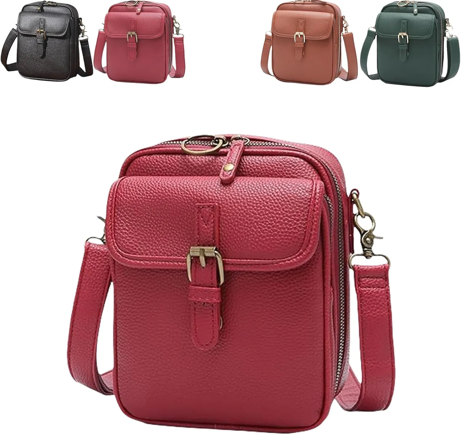Tojoyride Crossbody Bag, 2025 New Urvashi Crossbody Bag With Multiple Compartments and Card Slots