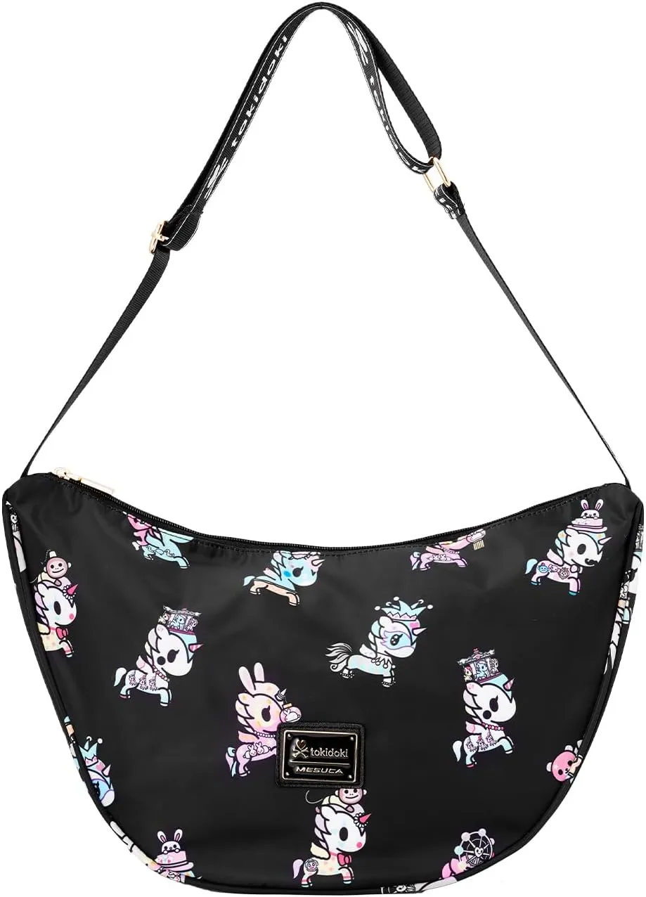 Tokidoki Unicorno Nylon Crossbody Bag Cartoon Shoulder Bag for Women Phone Bag Purse Wallet Credit Card Gift for Women Girls