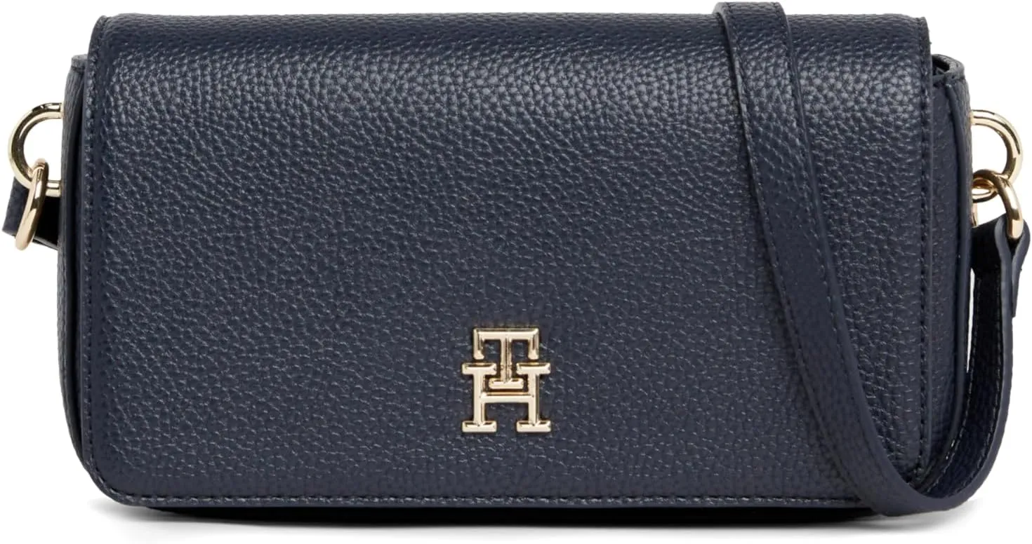 Tommy Hilfiger Emblem Flap Crossbody Bag