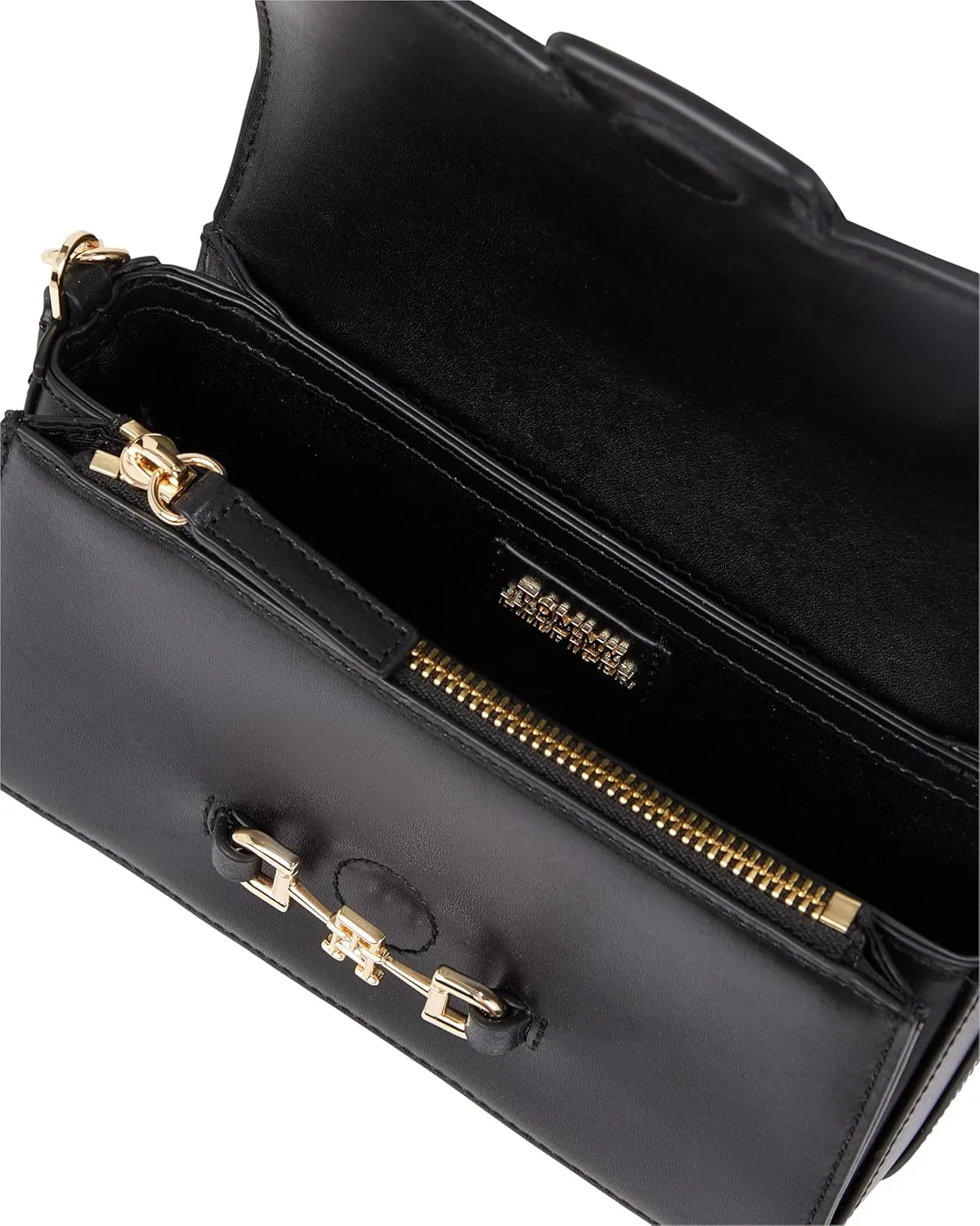 Tommy Hilfiger Heritage Leather Bag with Chain Crossbody Strap