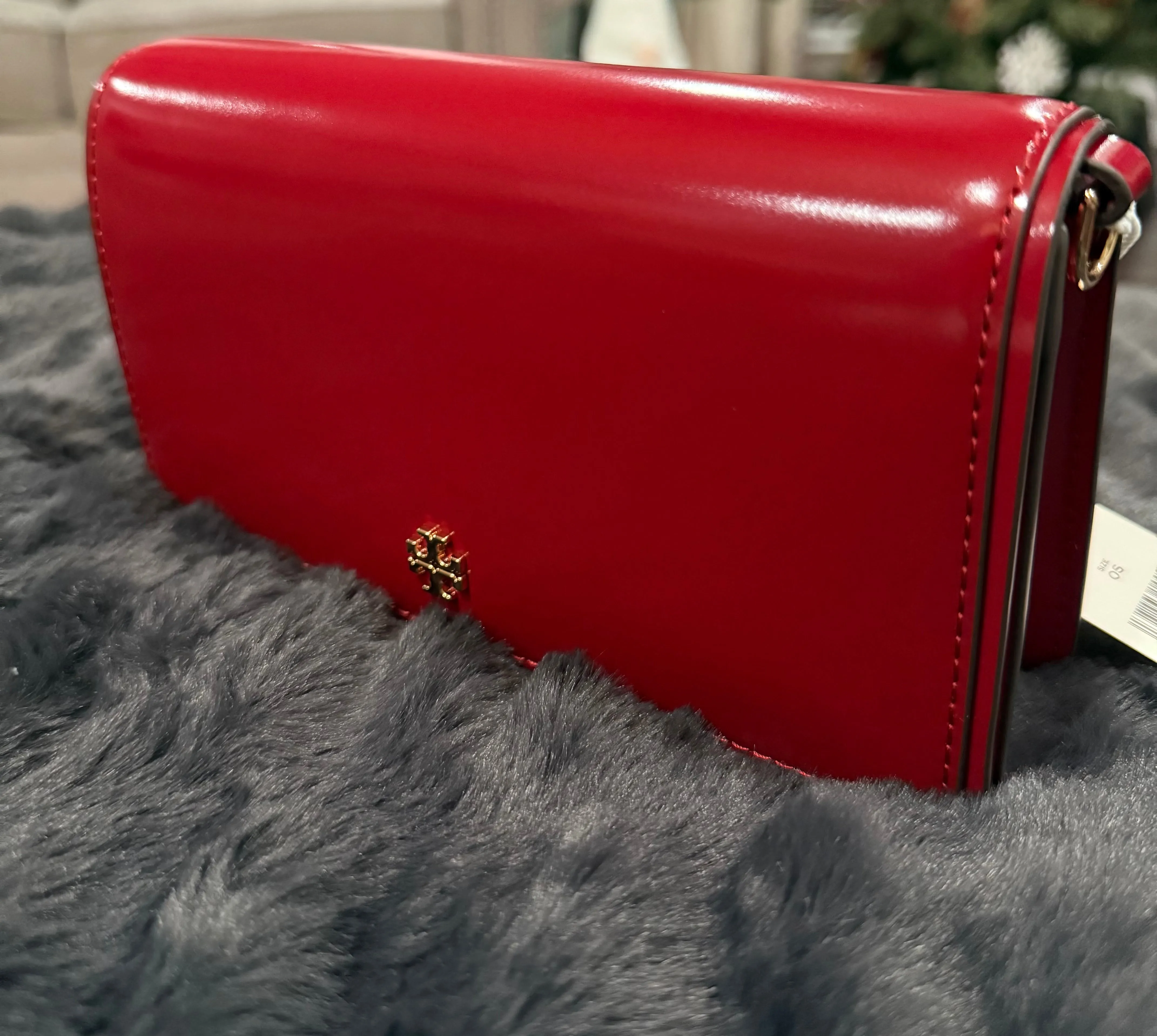 Tory Burch Emerson patent crossbody