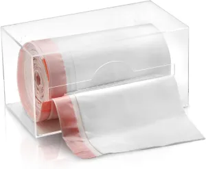 Trash Bag Dispenser - Acrylic Garbage Bag Holder for Cabinet, Laundry Room, Under Sink