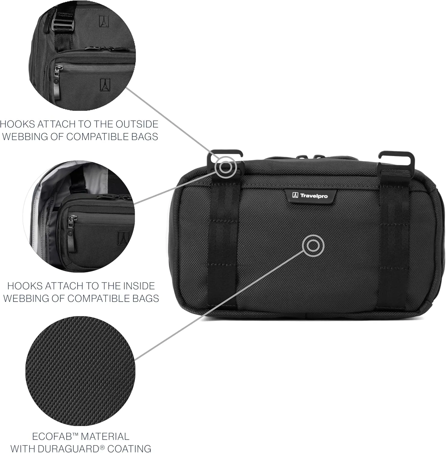 Travelpro Altitude Travel Essentials Organizaton Kit, Men and Women
