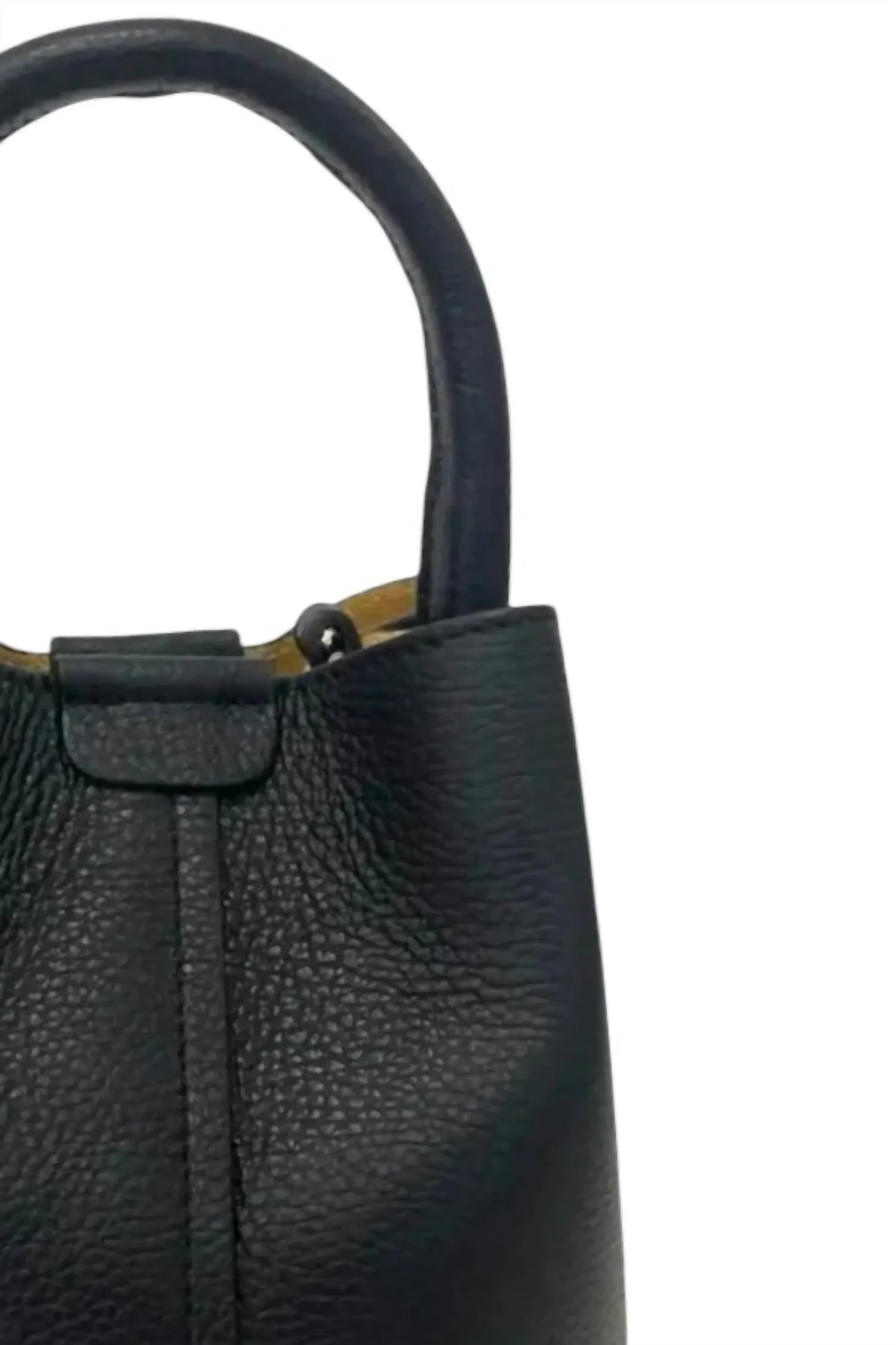Two Amicis - Women Leather Bucket Handbag