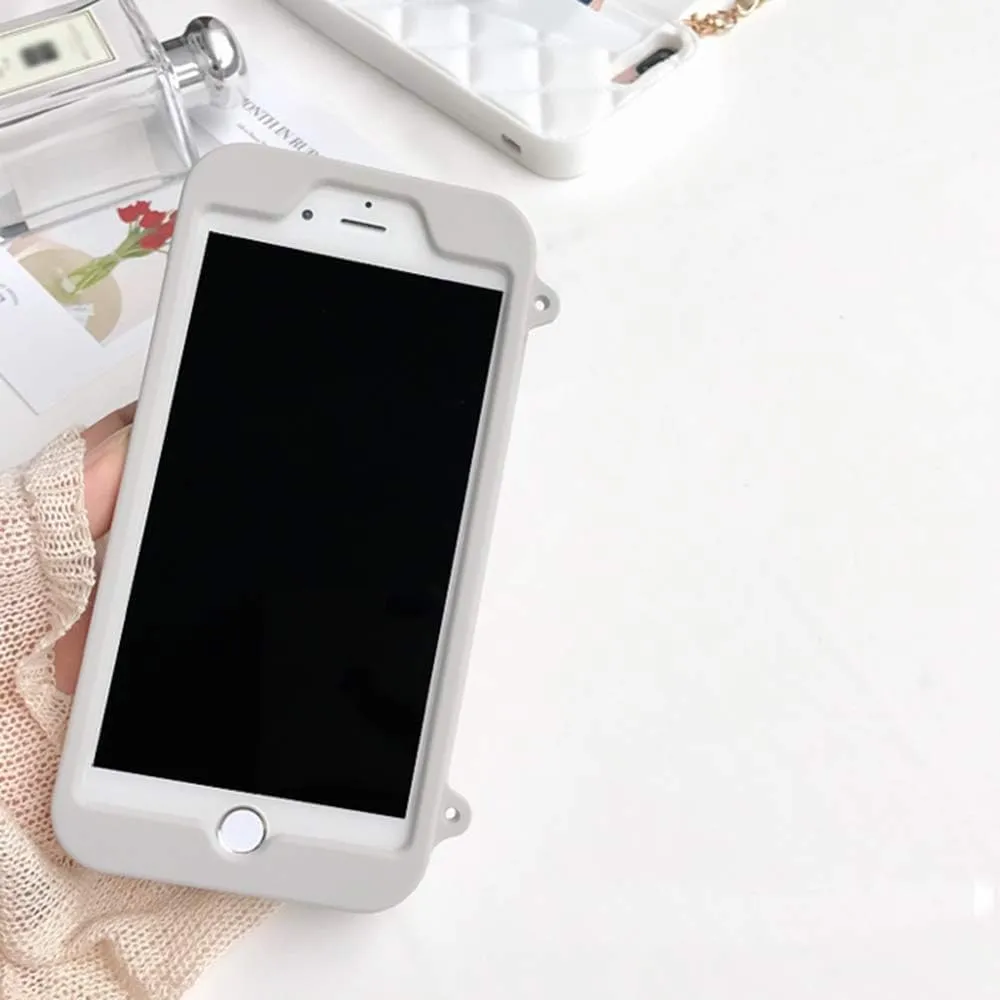UnnFiko Wallet Phone Case Compatible with iPhone 16 Pro Max, Cute Light Luxury Bag Design, Purse Flip Card Pouch Cover Soft Silicone Case with Handstrap Long Shoulder Strap (Gray, iPhone 16 Pro Max)