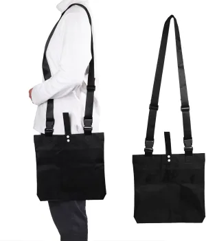 Urine Drainage Bag Holder Bag Cover, with Adjustable Shoulder Strap, Black (Black)