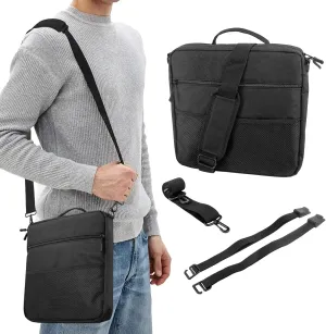 Urine Drainage Bag Holder with Catheter Pipe Cover & Adjustable Strap,Crossbody or Hangs Urine Drainage Bag Holder,Travel Medical Supplies Bag for Urostomy Users,Black