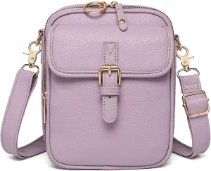 Urvashi Crossbody Anti Theft Leather Bag,Tojoyride Crossbody Leather Bag,Small Urvashi Purse Purse with Card Slots
