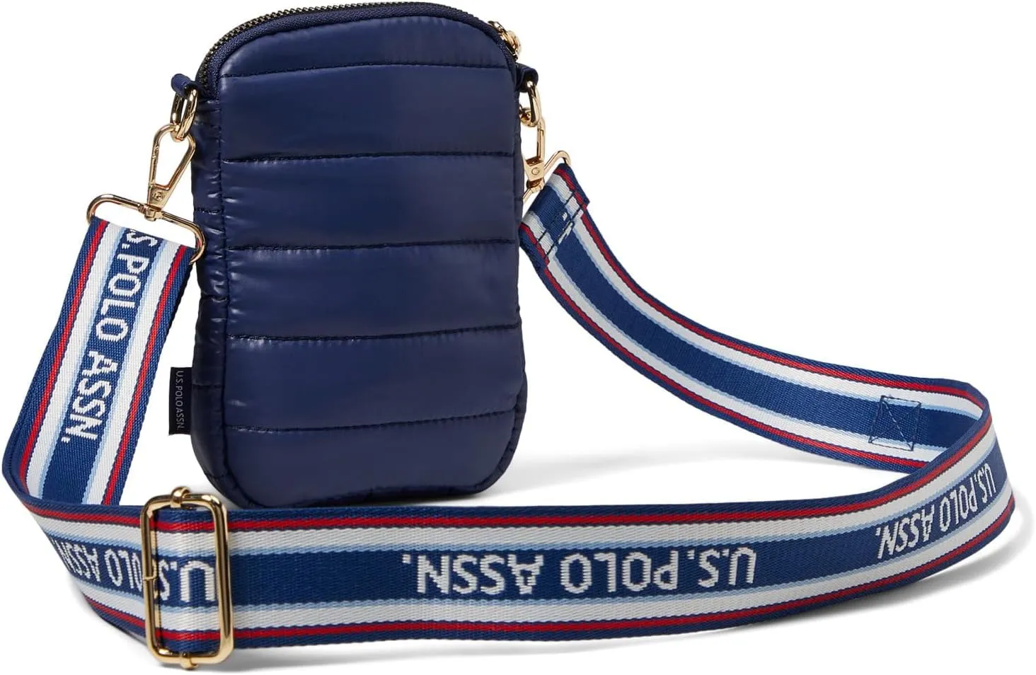 U.S POLO ASSN. Quilted Nylon Cell Phone Crossbody