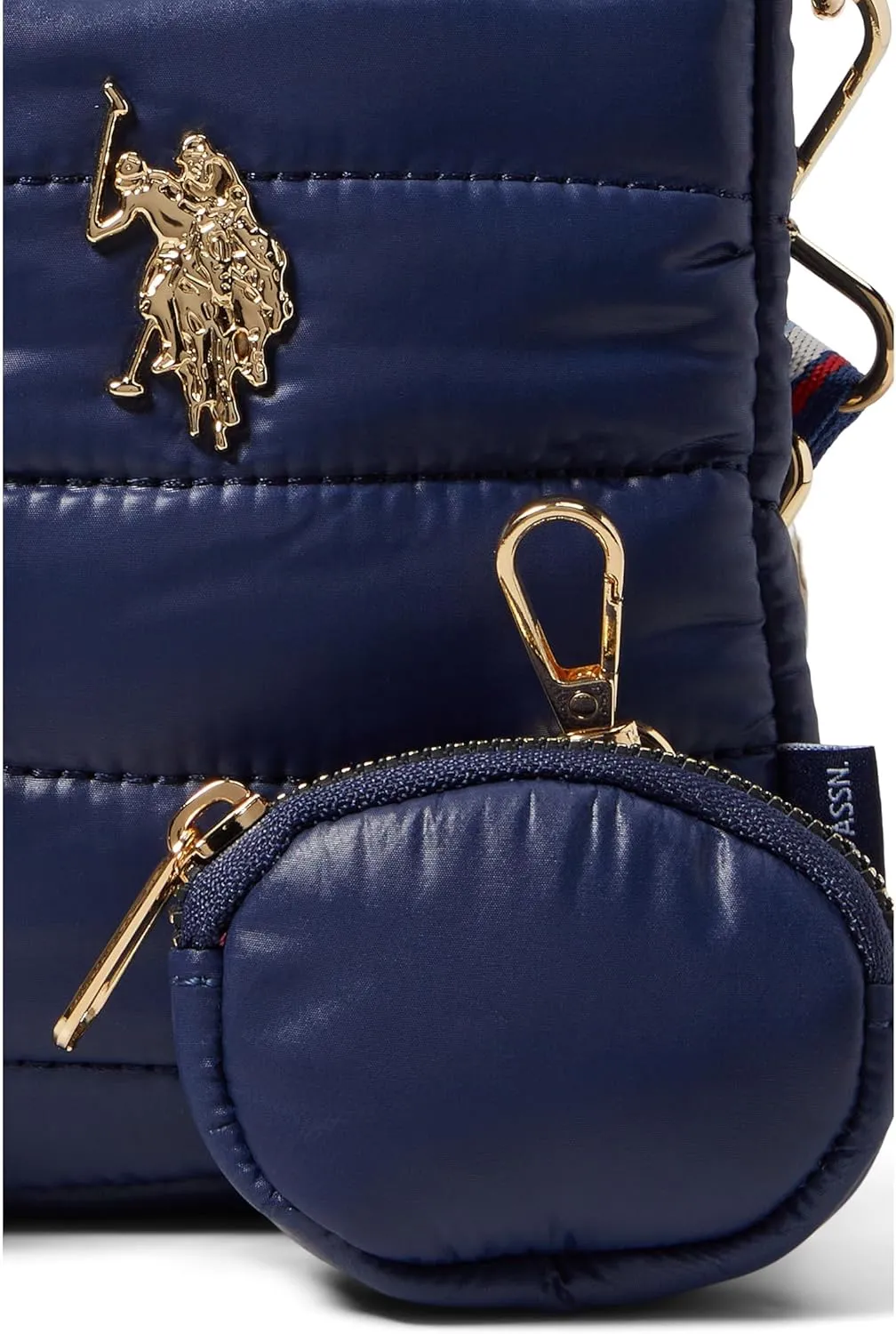 U.S POLO ASSN. Quilted Nylon Cell Phone Crossbody