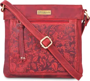 VALENCHI Women's Crossbody Handbags - Premium Leather Bags for Women - Everyday Purse with Adjustable Strap - Ladies Bag