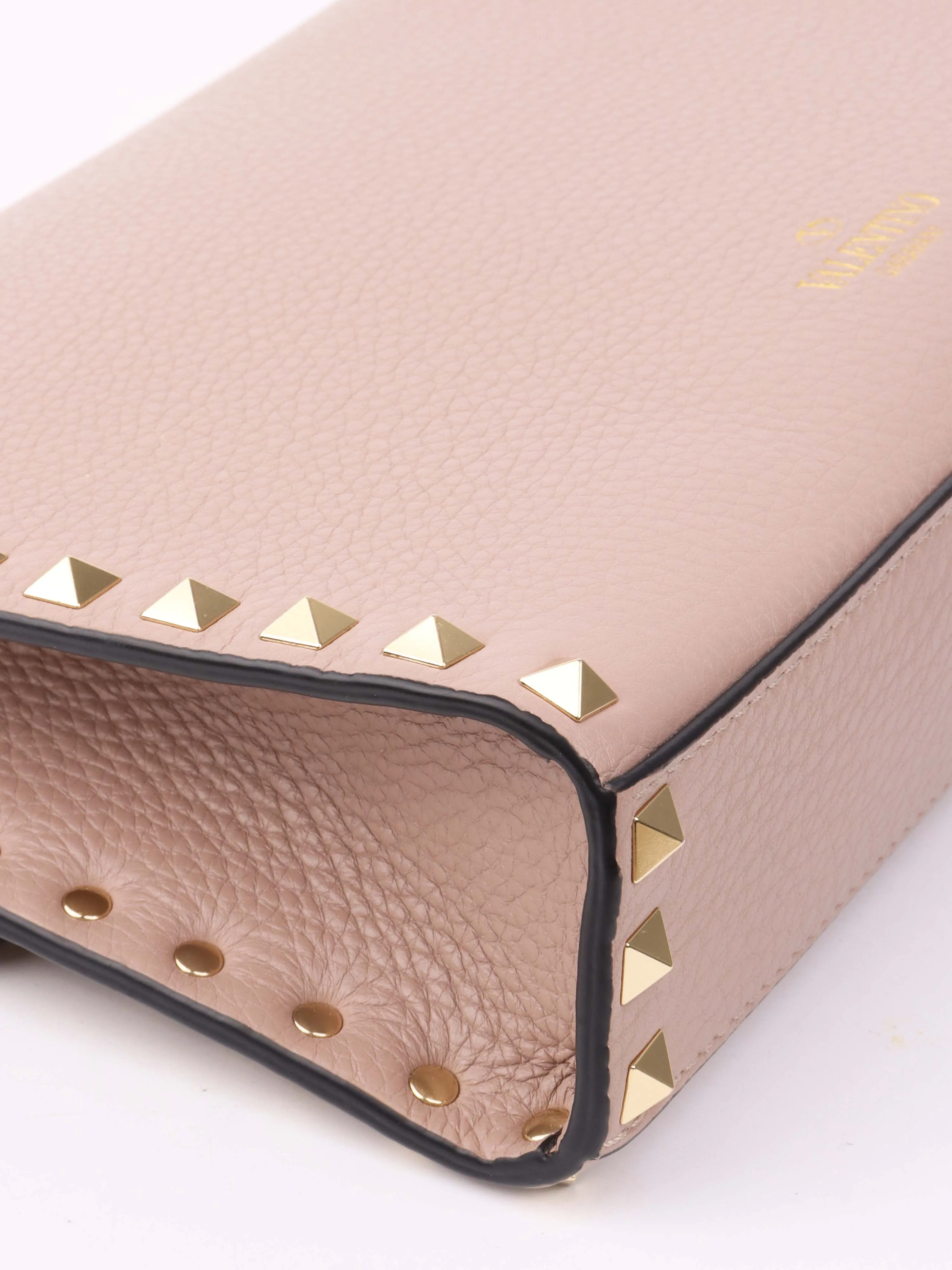 Valentino Dusty Pink Rockstud Crossbody Bag.