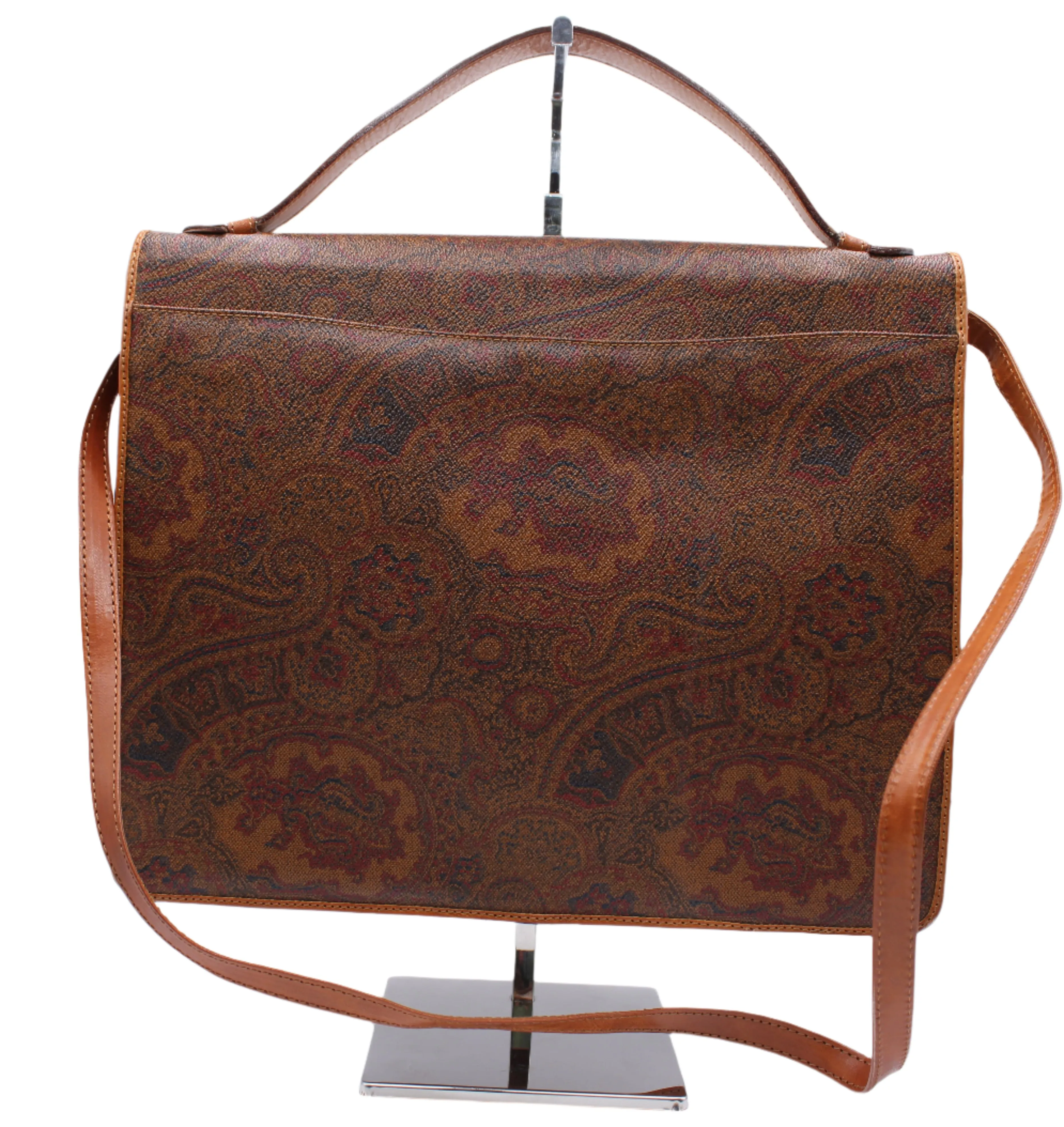 Valentino Garavani Business Case Bag Paisley Leather