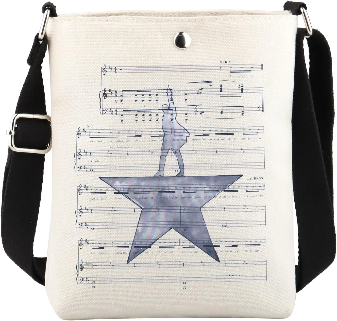 VAMSII Musical Crossbody Bag Musical Theatre Gift Musical Lover Gift