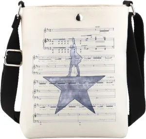 VAMSII Musical Crossbody Bag Musical Theatre Gift Musical Lover Gift