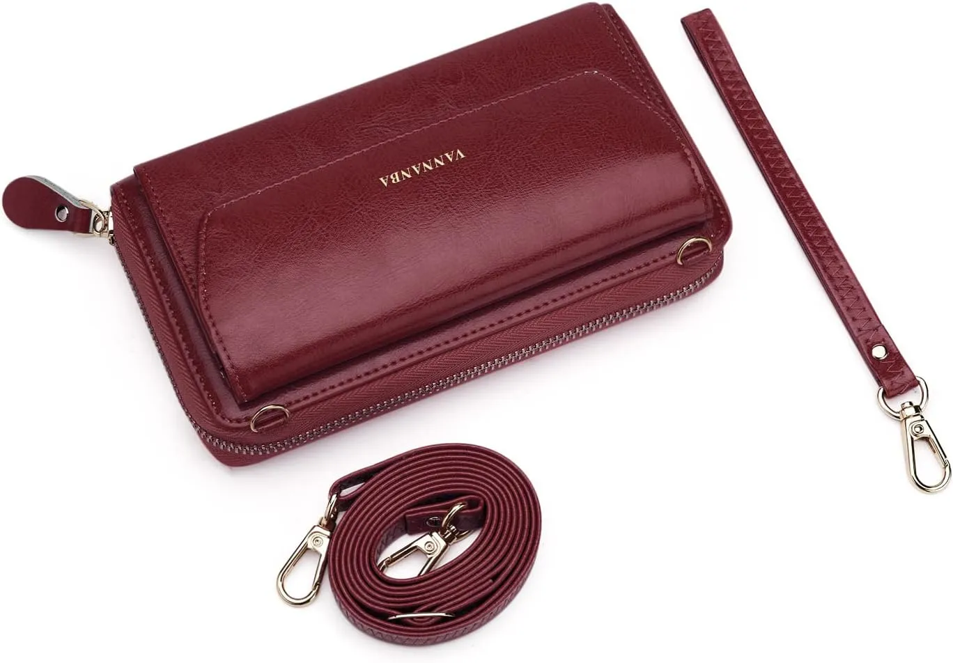 VANNANBA Small Crossbody Shoulder Bag for Women,Cell phone Bags Card Holder Wallet Purse and Handbag