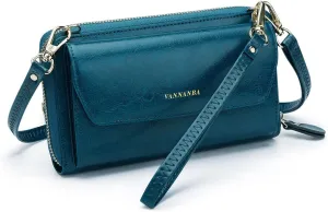 VANNANBA Small Crossbody Shoulder Bag for Women,Cell phone Bags Card Holder Wallet Purse and Handbag