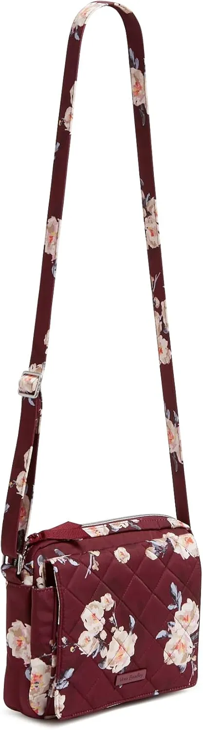 Vera Bradley Women's Peformance Twill Medium Hipster Crossbody Purse