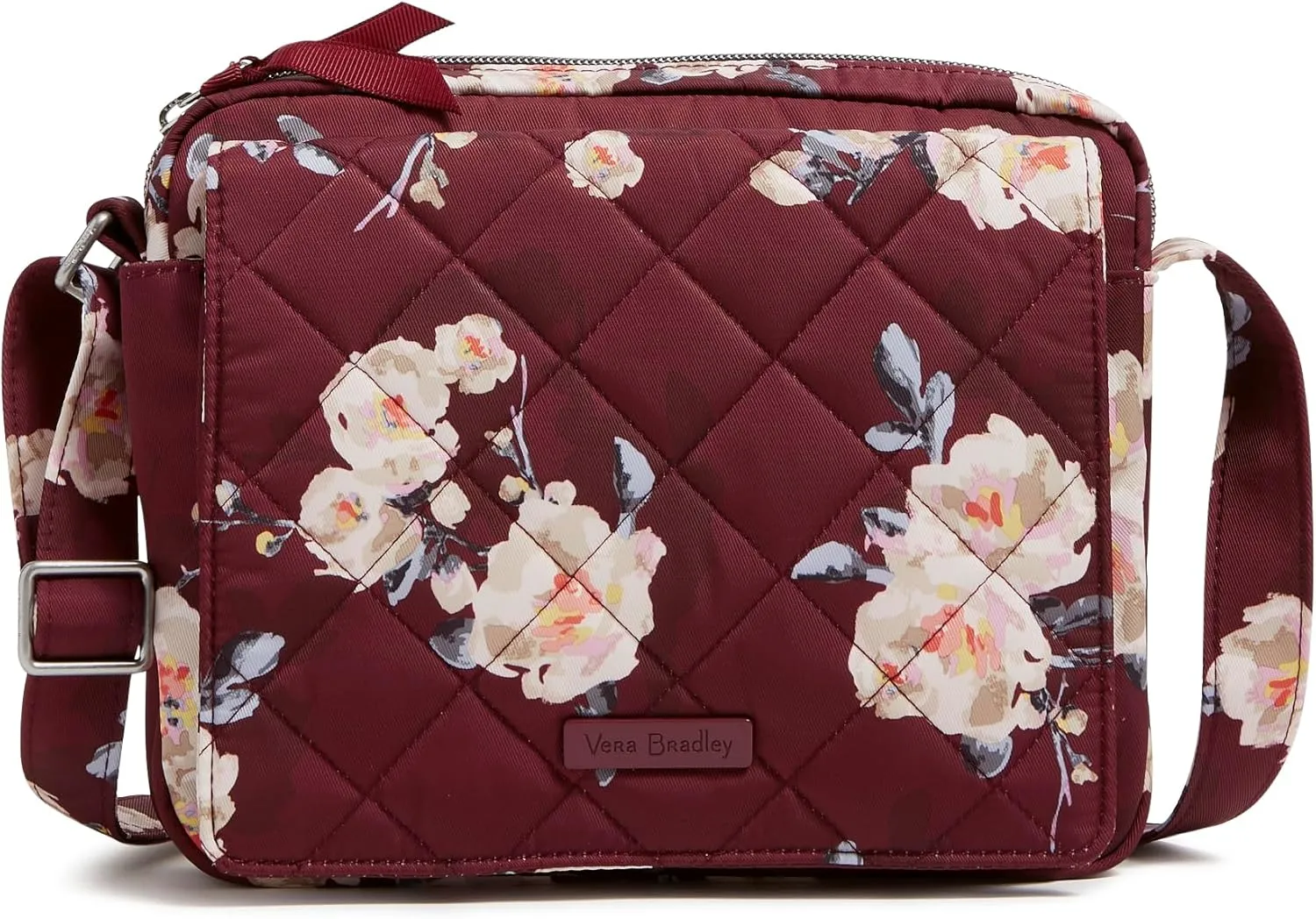 Vera Bradley Women's Peformance Twill Medium Hipster Crossbody Purse