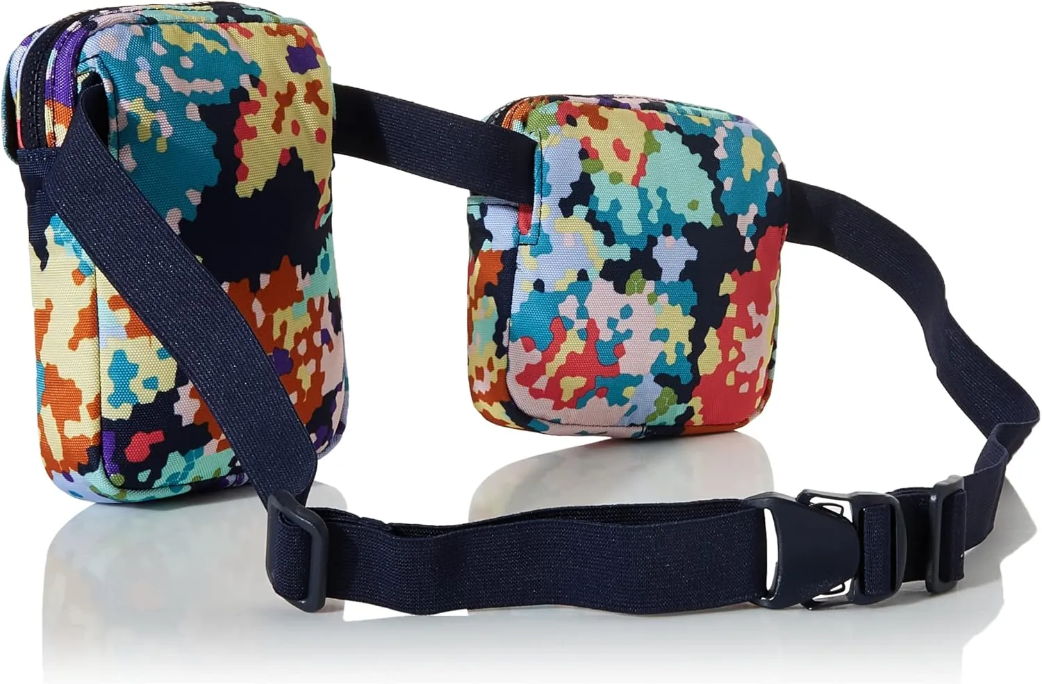 Vera Bradley Women's Recycled Lighten Up Reactive Convertible Belt Sling Crossbody Bag