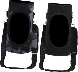 VICASKY 2 Pcs Kettle Cover Bottle Bag for Adults Carrying Carrier Bottles Travel Bottle Strap Water Shoulder Camping Bottle Holder Sling Sleeve Bags Neoprene
