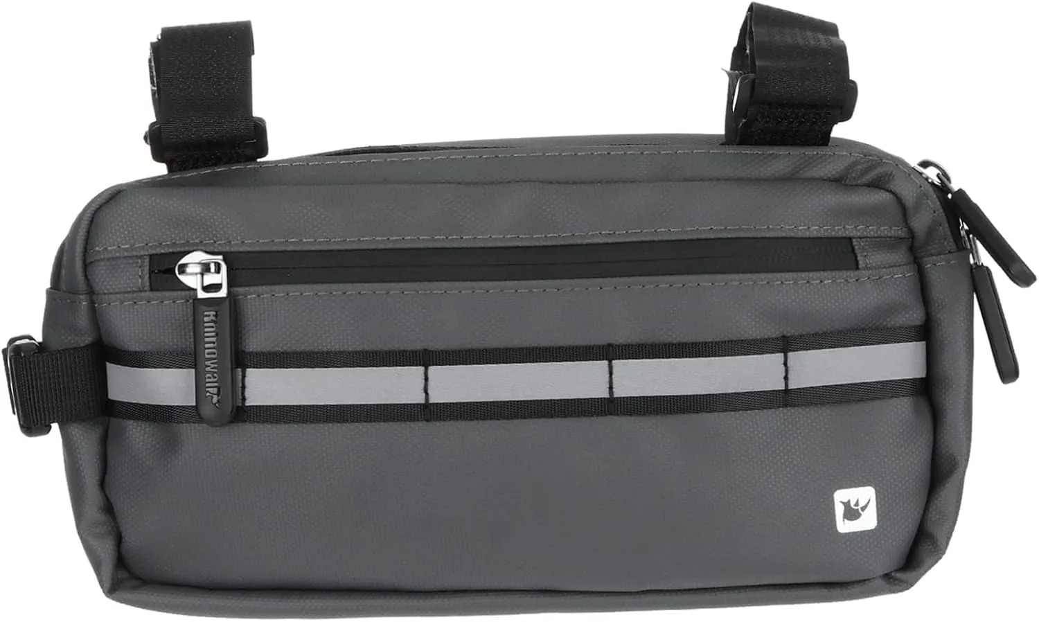 VICASKY Fashionable Crossbody Bag Bike Frame Bag Non-slip Zippers 3l Storage for Cycling