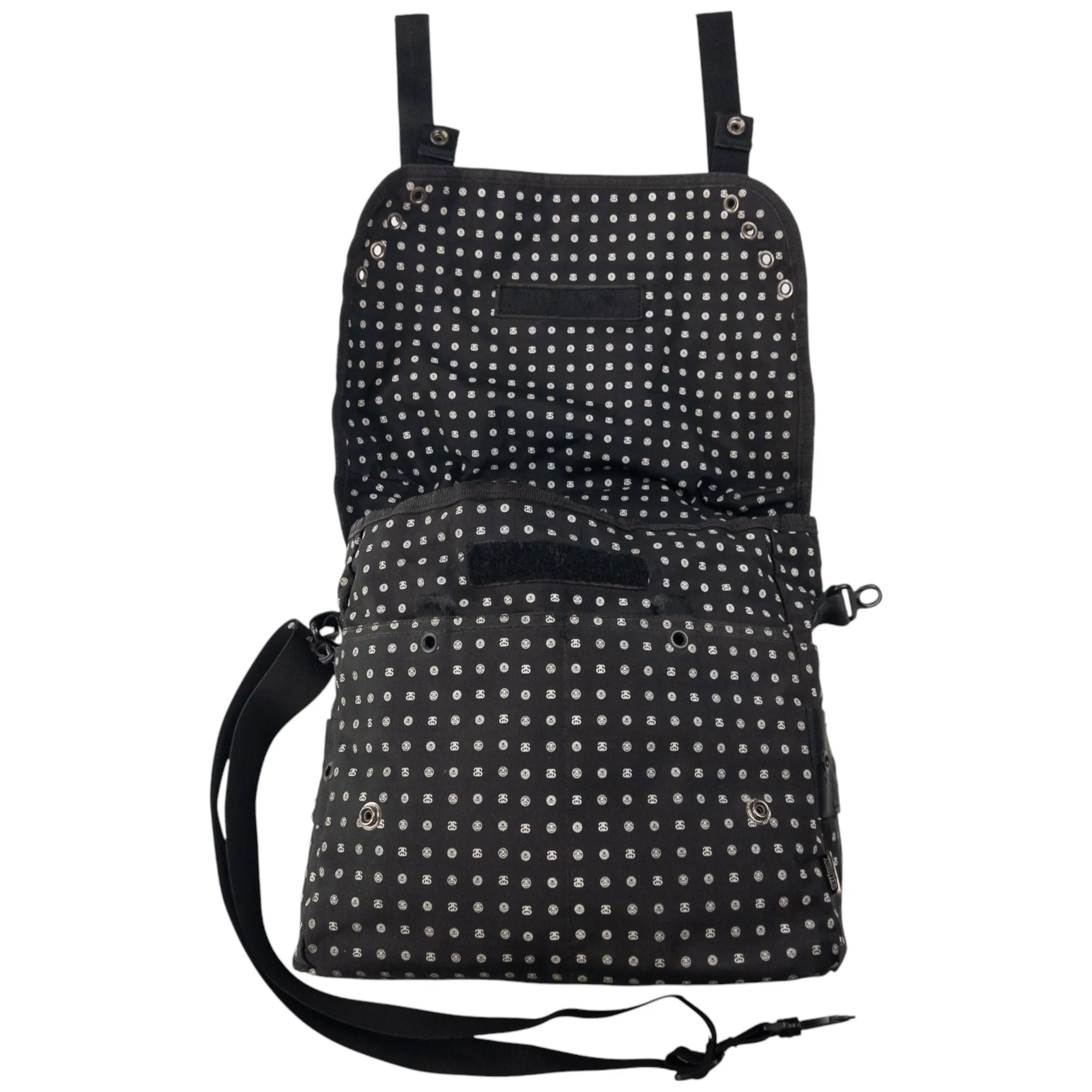 Vintage Stussy Monogram Crossbody Bag