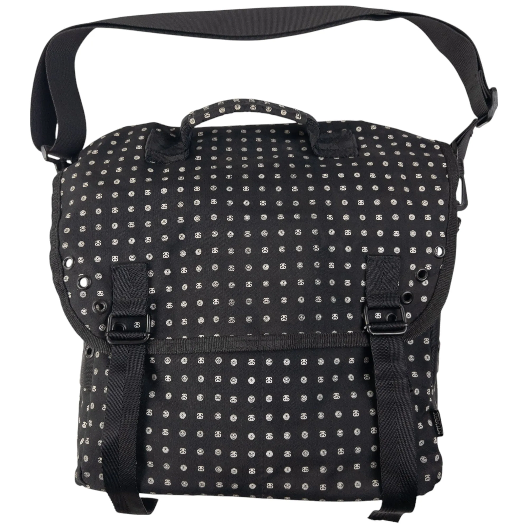 Vintage Stussy Monogram Crossbody Bag
