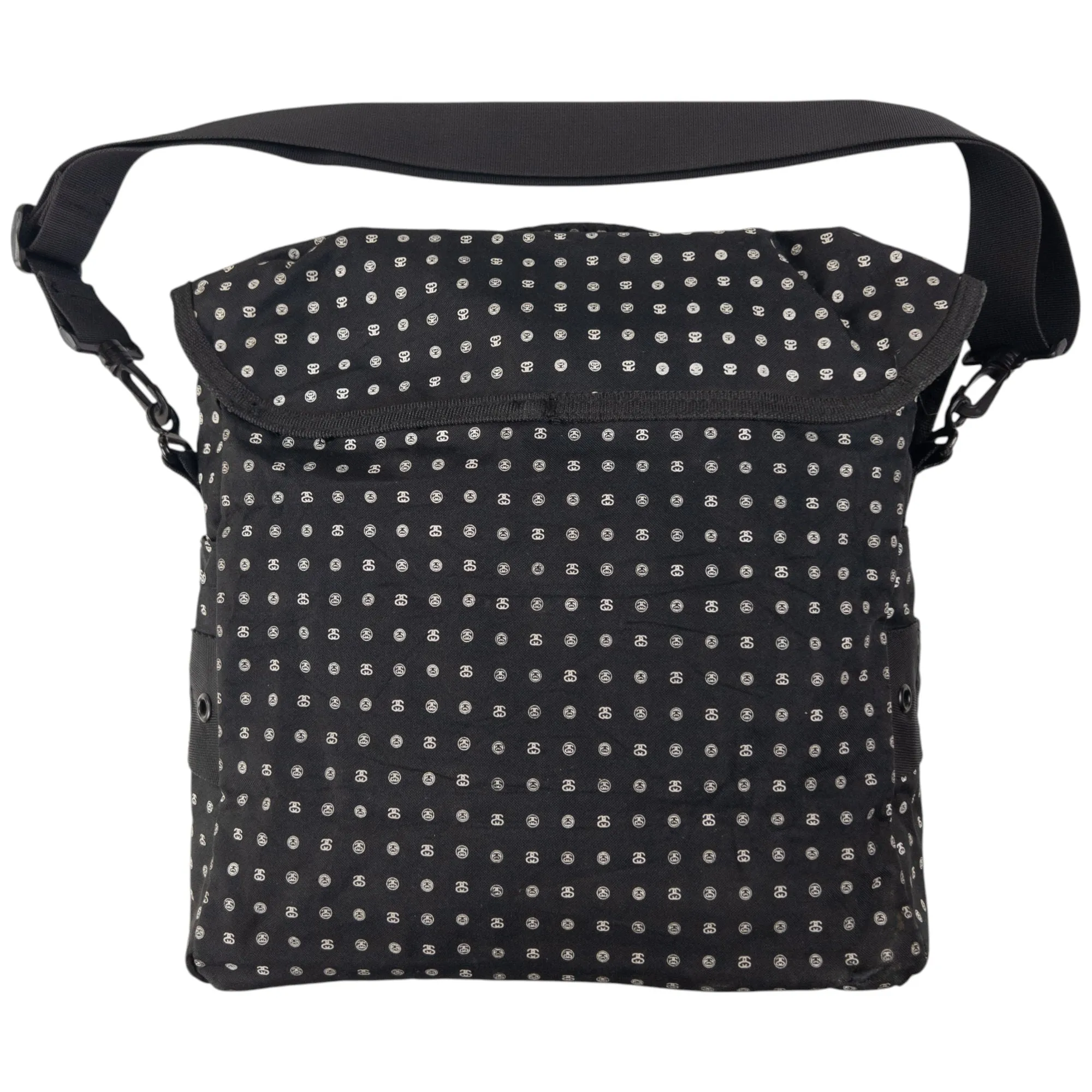 Vintage Stussy Monogram Crossbody Bag