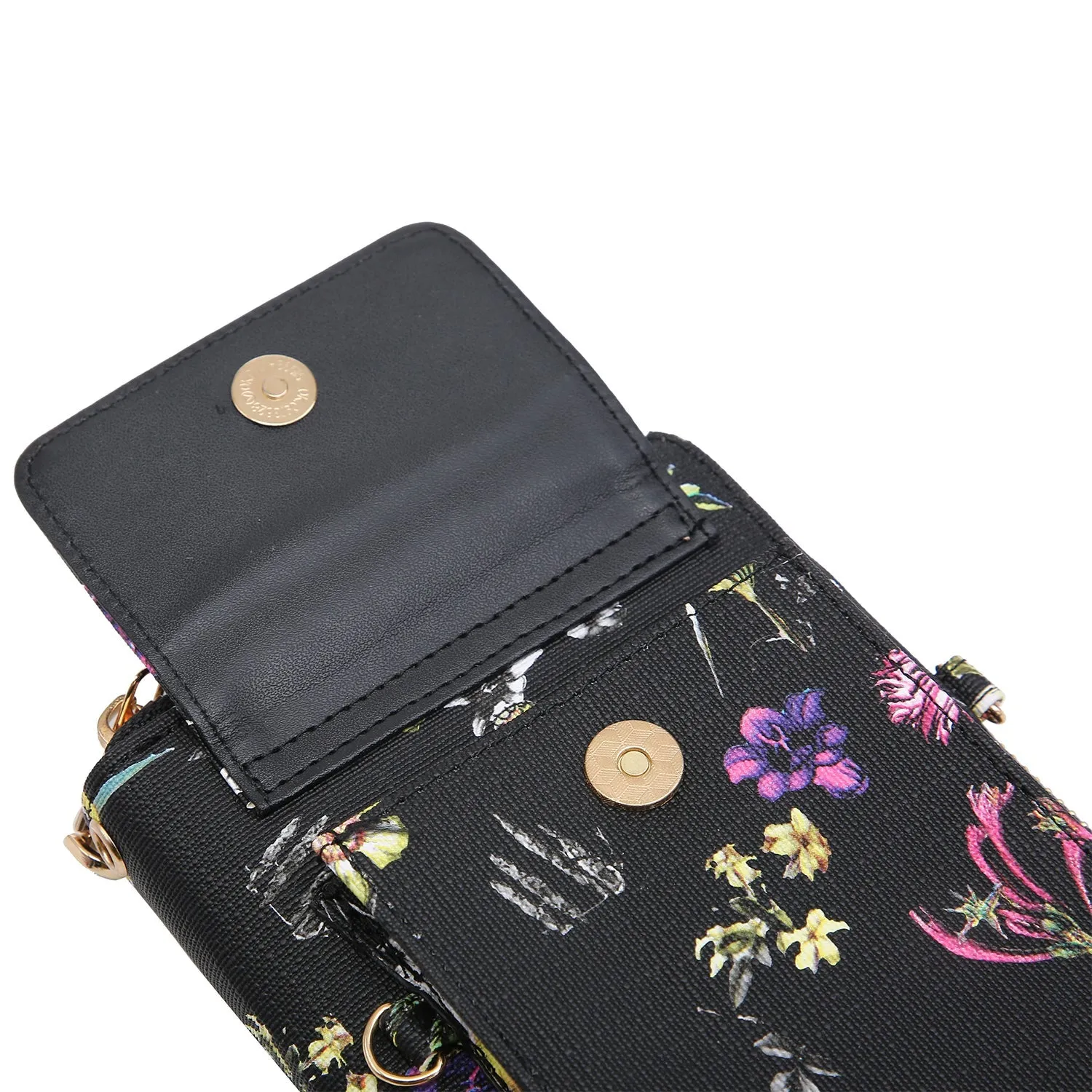 VONMAY Women Cell Phone Wallet Purse Small Crossbody Shoulder Bag (-V)
